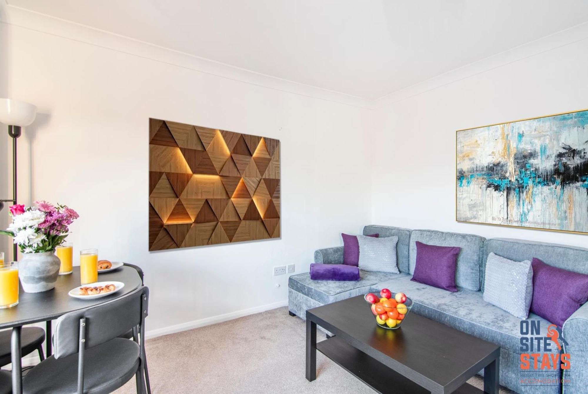 Onsitestays - Cosy 2-Bedroom Apartment With Private Entrance & Long Stay Prices Gravesend Exteriör bild