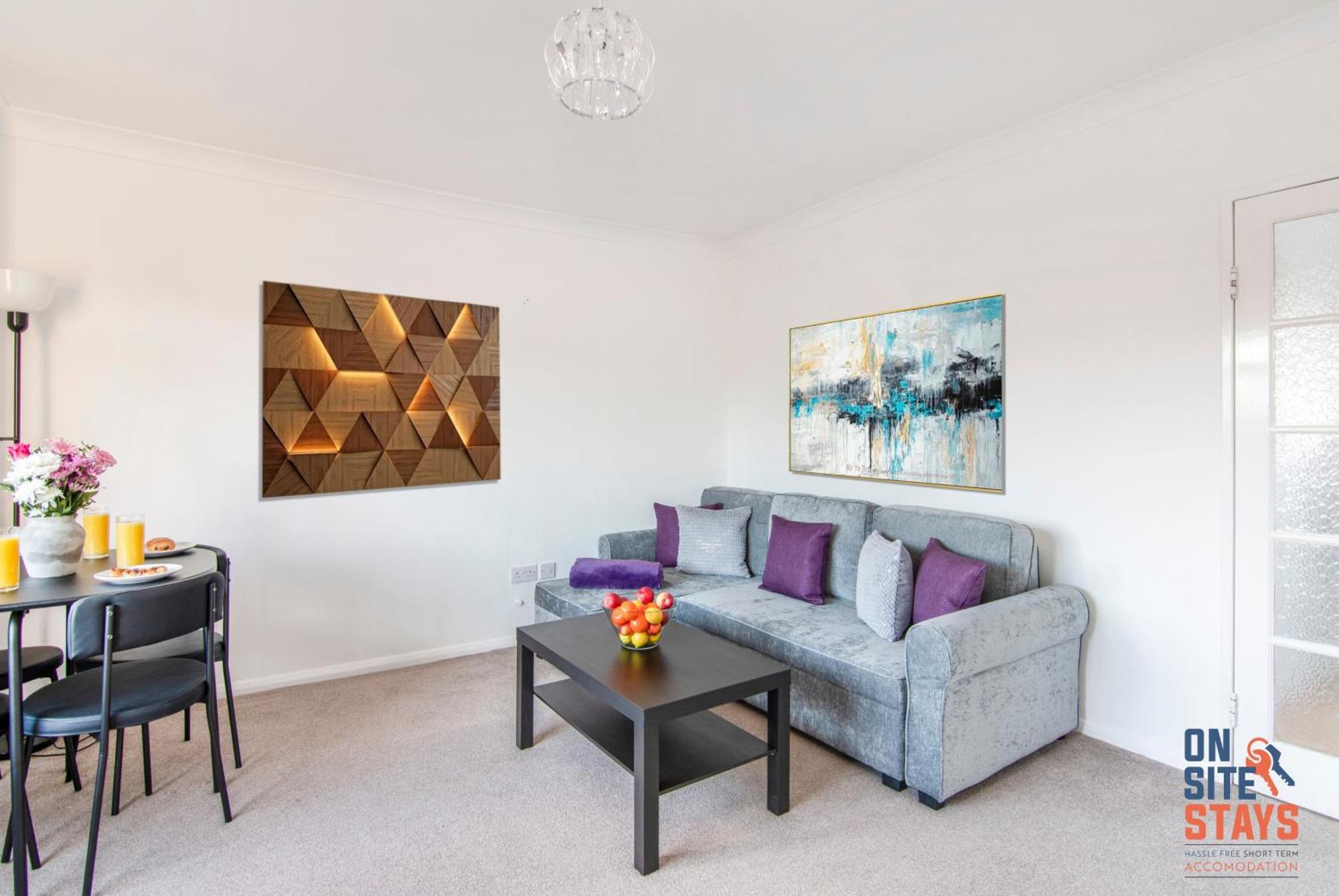 Onsitestays - Cosy 2-Bedroom Apartment With Private Entrance & Long Stay Prices Gravesend Exteriör bild
