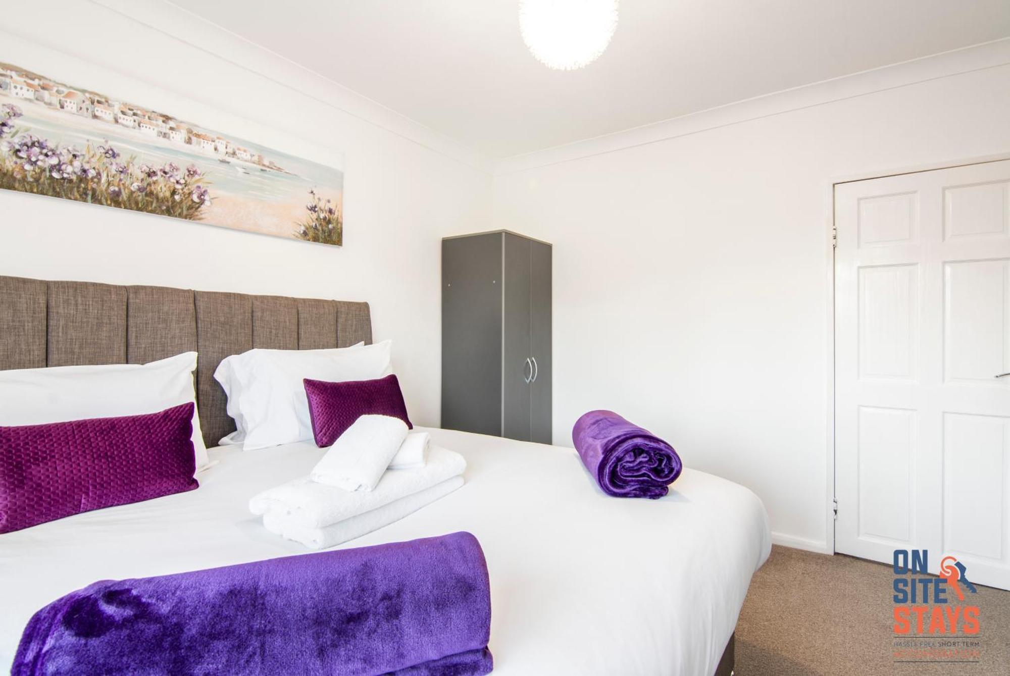 Onsitestays - Cosy 2-Bedroom Apartment With Private Entrance & Long Stay Prices Gravesend Exteriör bild